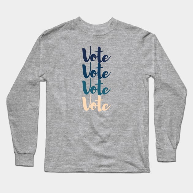 vote Long Sleeve T-Shirt by ArtMaRiSs